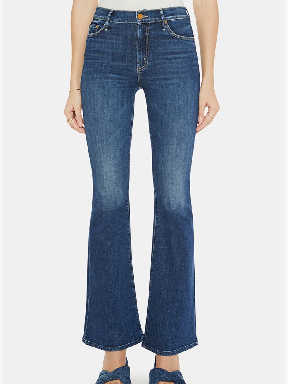 Mother the Weekender Flare Jeans